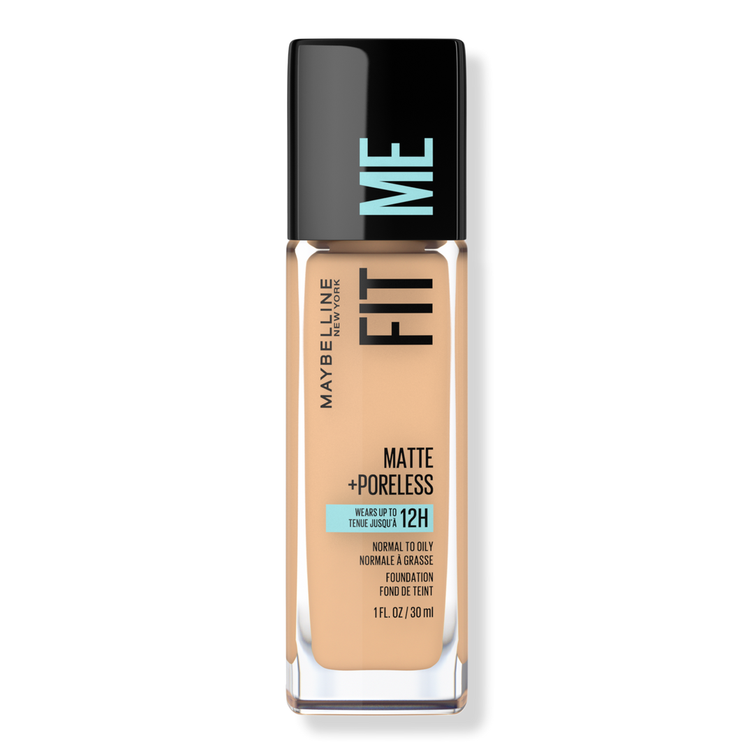 Maybelline Fit Me Matte + Poreless Liquid Foundation, Natural Beige 220, 1 oz