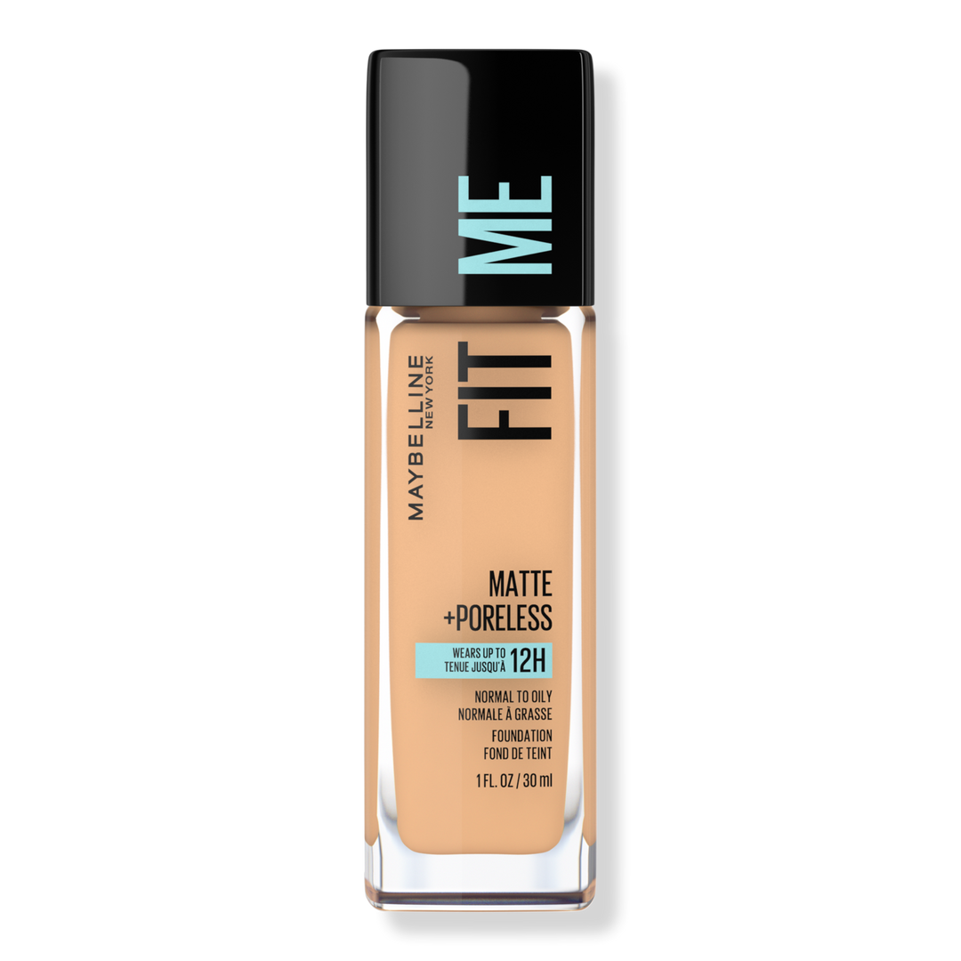 Maybelline Fit Me Matte + Poreless Liquid Foundation, Natural Buff 230, 1 oz
