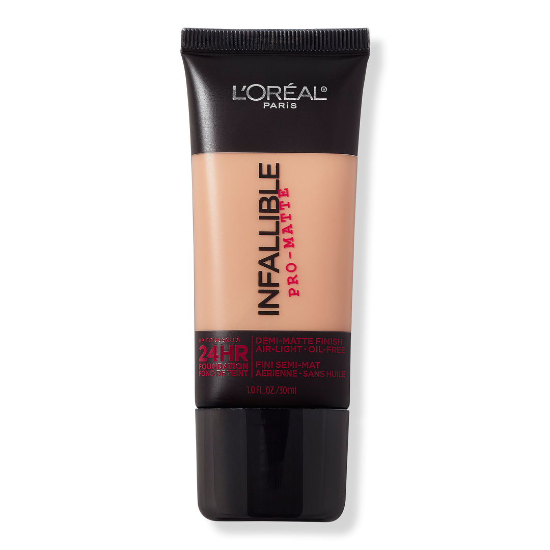 L'Oréal Infallible Pro-Matte Liquid Longwear Foundation, 106 Sun Beige, 1 oz
