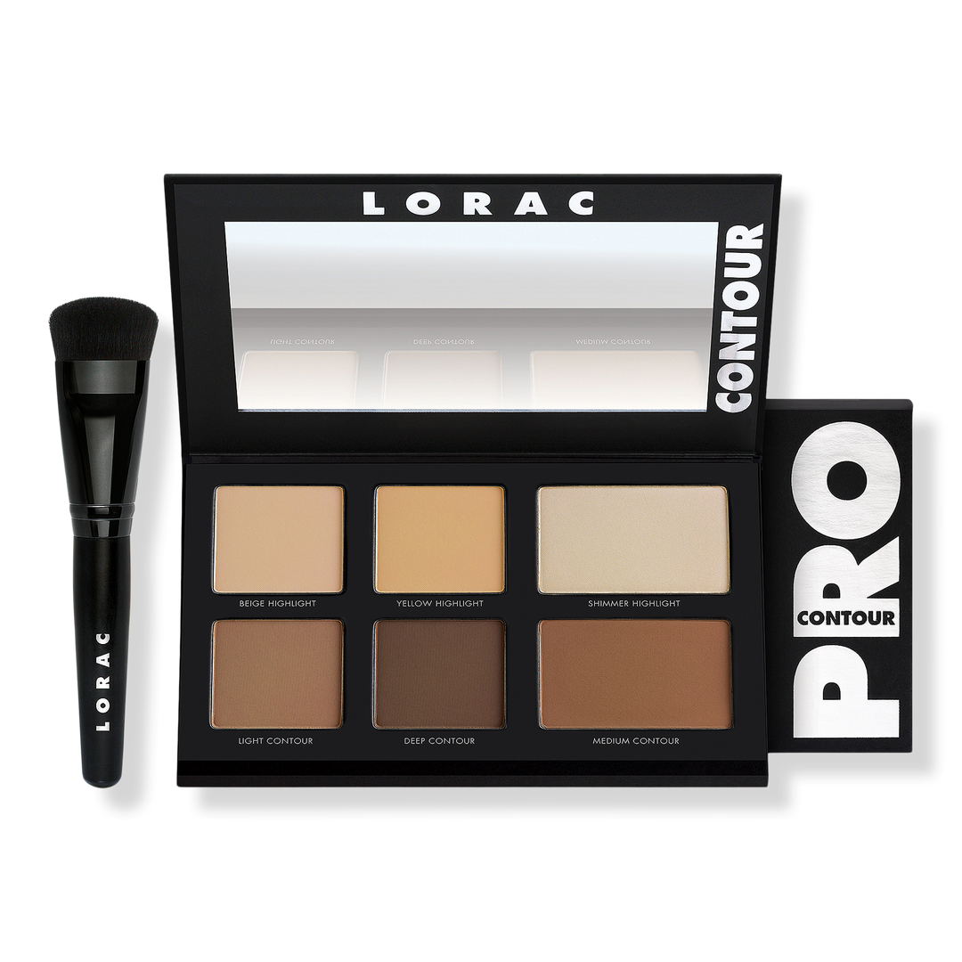 LORAC PRO Contour Palette with Contour Brush, 0.73 oz