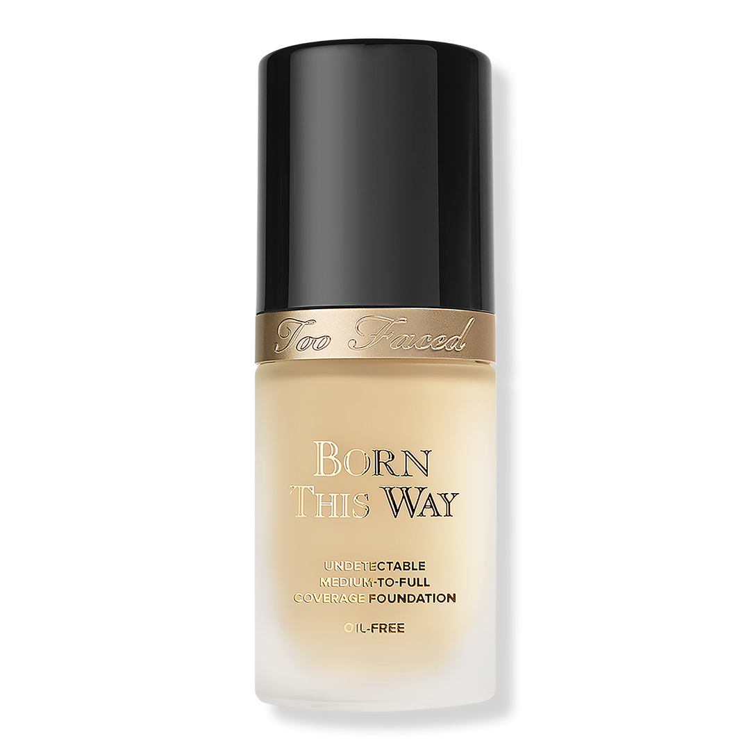 Too Faced Born This Way Undetectable Medium-to-Full Coverage Foundation, Ivory, 1 oz