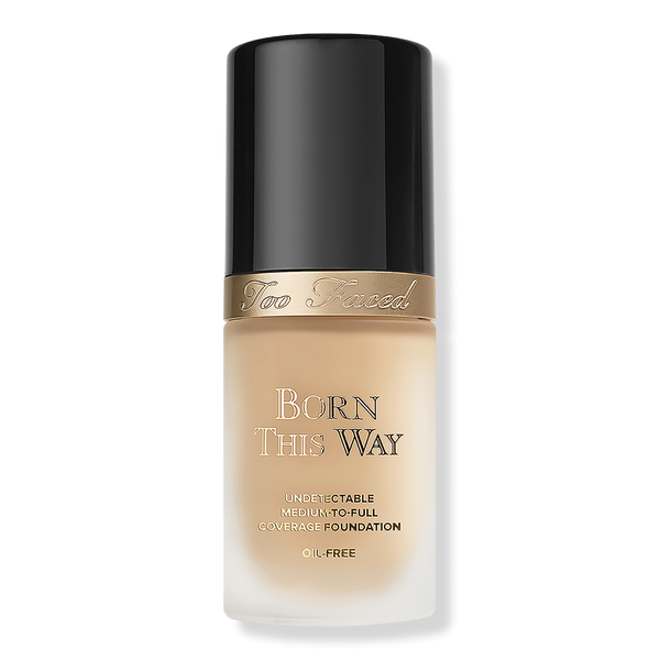 Too Faced Born This Way Undetectable Medium-to-Full Coverage Foundation, Warm Nude, 1 oz