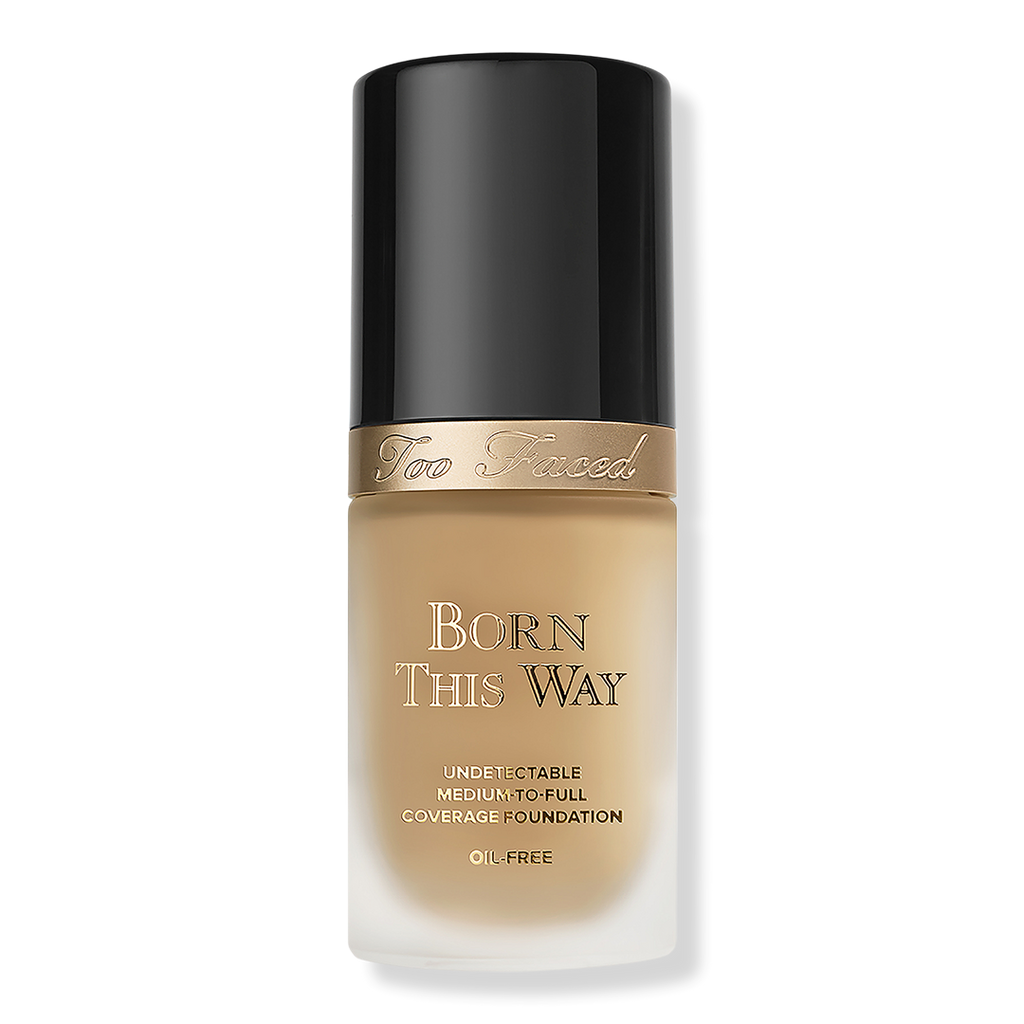 Too Faced Born This Way Undetectable Medium-to-Full Coverage Foundation, Light Beige, 1 oz