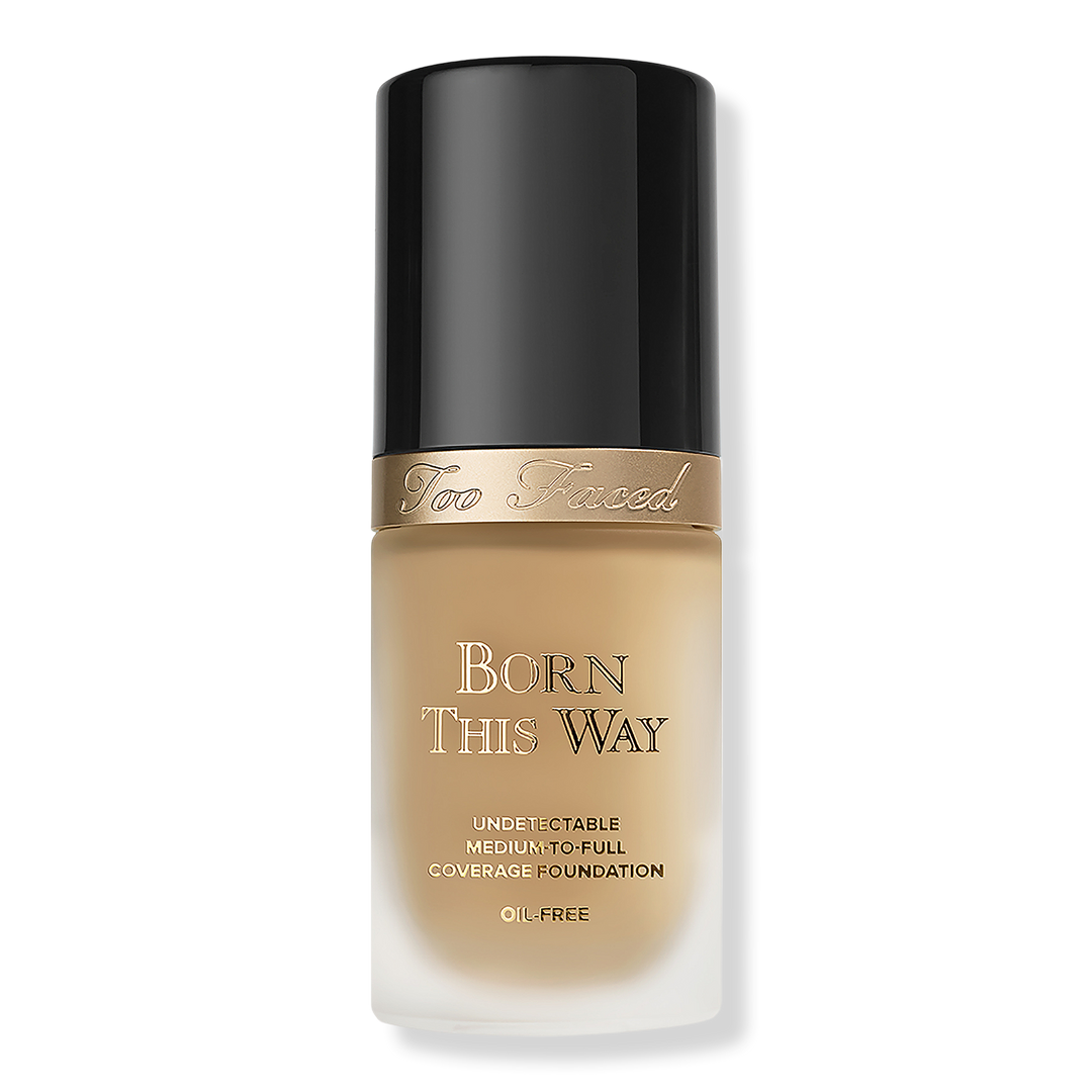 Too Faced Born This Way Undetectable Medium-to-Full Coverage Foundation, Light Beige, 1 oz