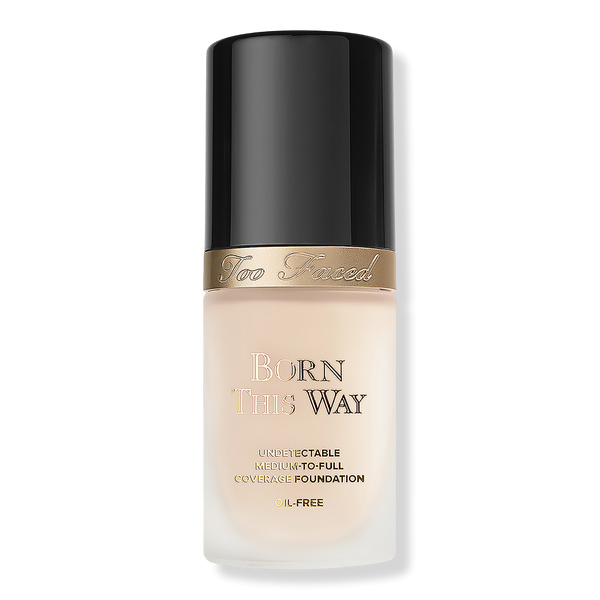 Too Faced Born This Way Undetectable Medium-to-Full Coverage Foundation, Snow, 1 oz