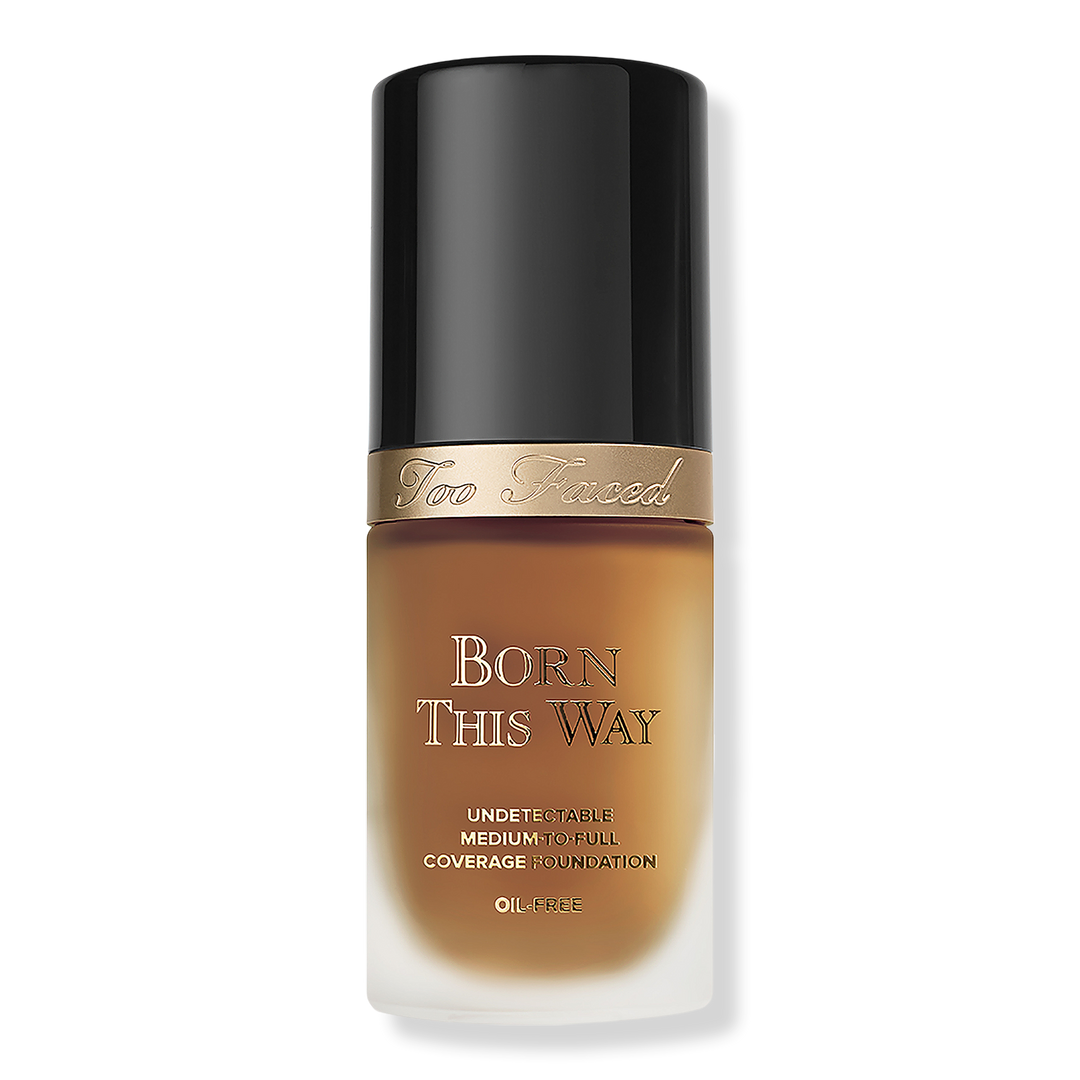 Too Faced Born This Way Undetectable Medium-to-Full Coverage Foundation, Chestnut, 1 oz