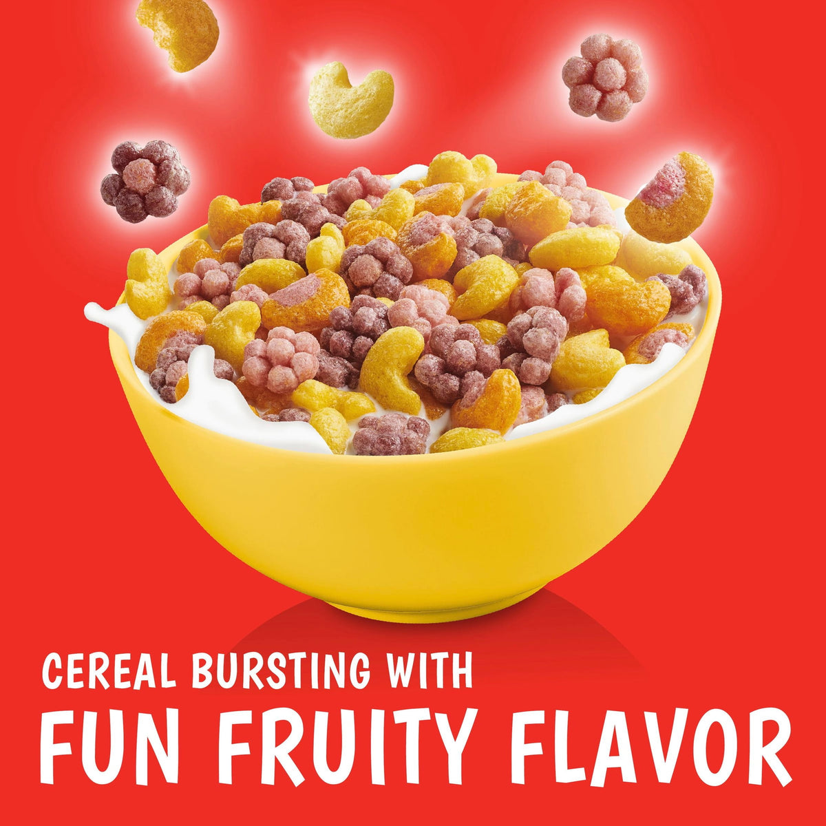 Trix Breakfast Cereal, 6 Fruity Shapes, Made with Whole Grain, 10.7 oz