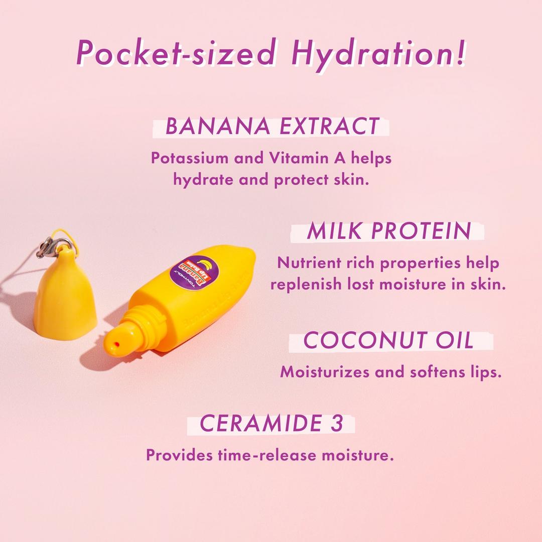 TONYMOLY Banana Lip Balm, 0.24 oz