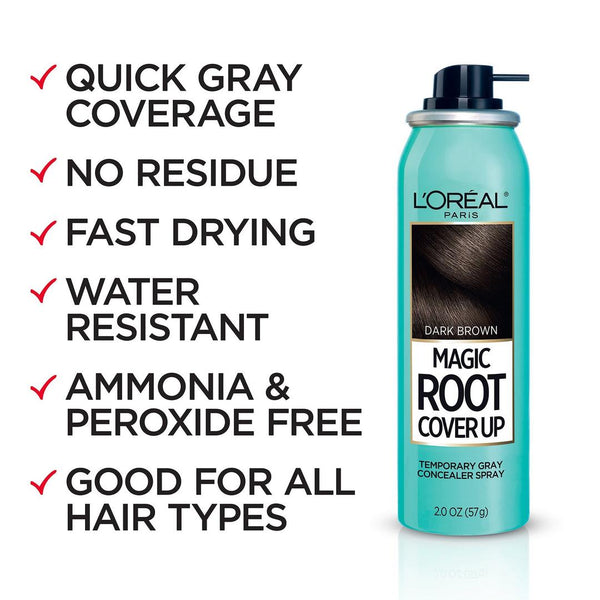 L'Oréal Root Cover Up, Black, 2 oz