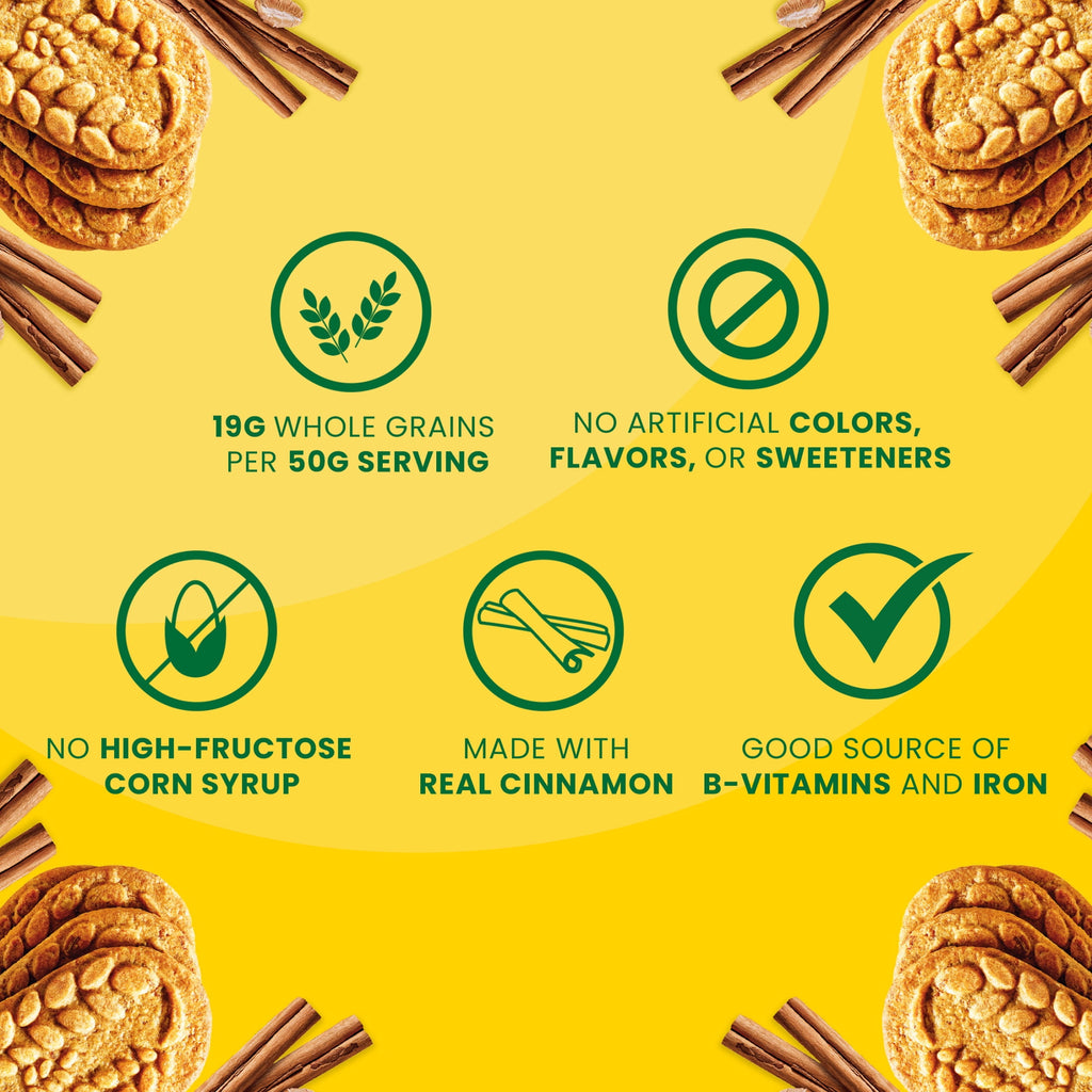 belVita Breakfast Bars Biscuits, Cinnamon Brown Sugar, 5 Packs (4 Biscuits Per Pack)