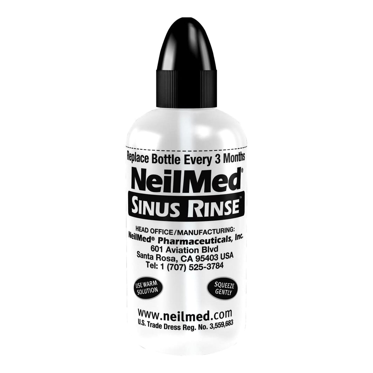 Neilmed Sinus Rinse Kit - All Natural Soothing Nasal Rinse - 1 Kit, 50 Packets
