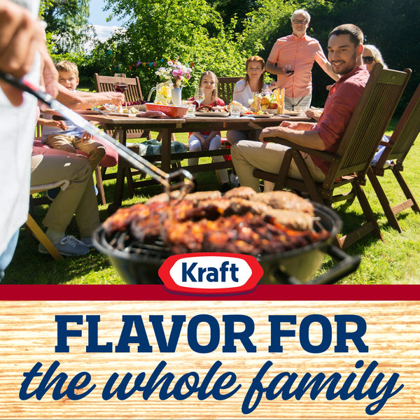 Kraft Original Slow-Simmered Barbecue BBQ Sauce, 18 oz Bottle