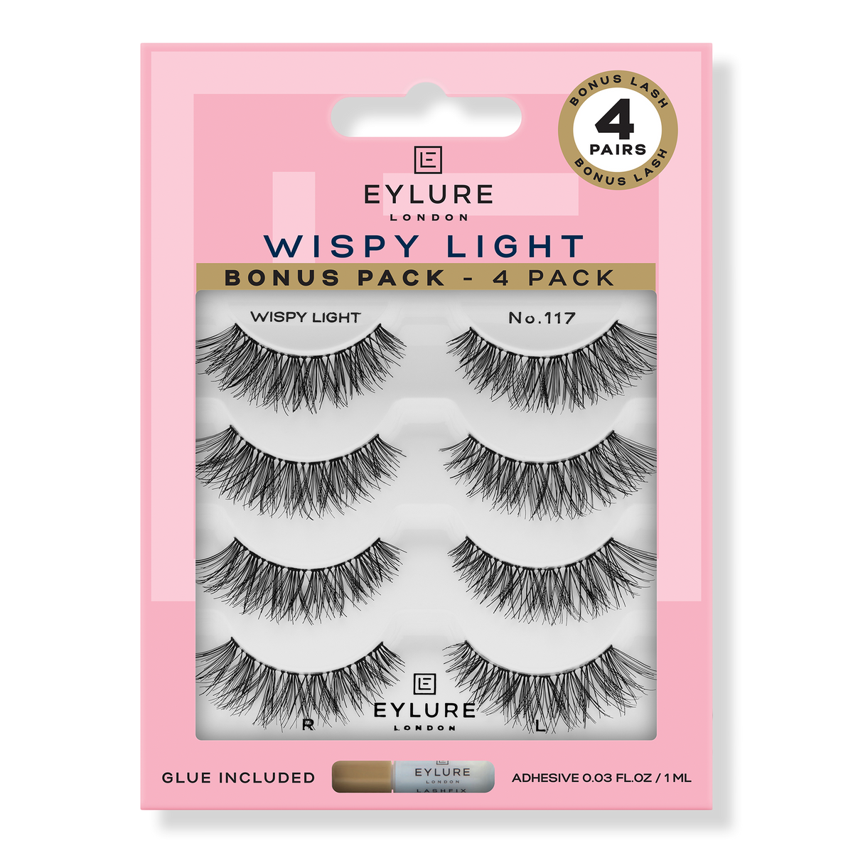Wispy Light No. 117 Eyelashes Multipack
