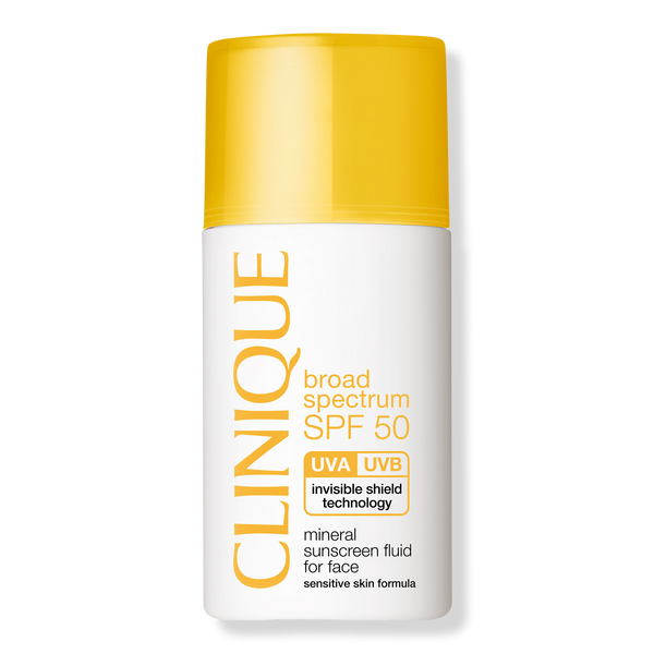 Broad Spectrum SPF 50 Mineral Sunscreen Fluid For Face