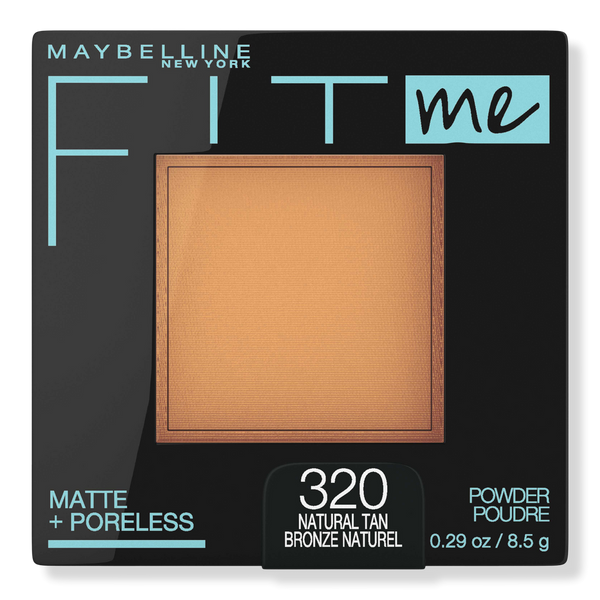 Maybelline Fit Me Matte + Poreless Powder, Natural Tan, 0.29 oz