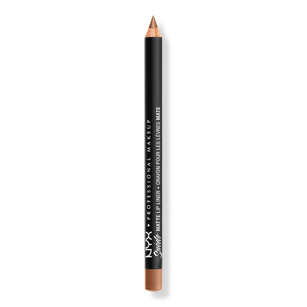 NYX Professional Makeup Suede Matte Velvet Vegan Lip Liner, Sandstorm, 0.03 oz