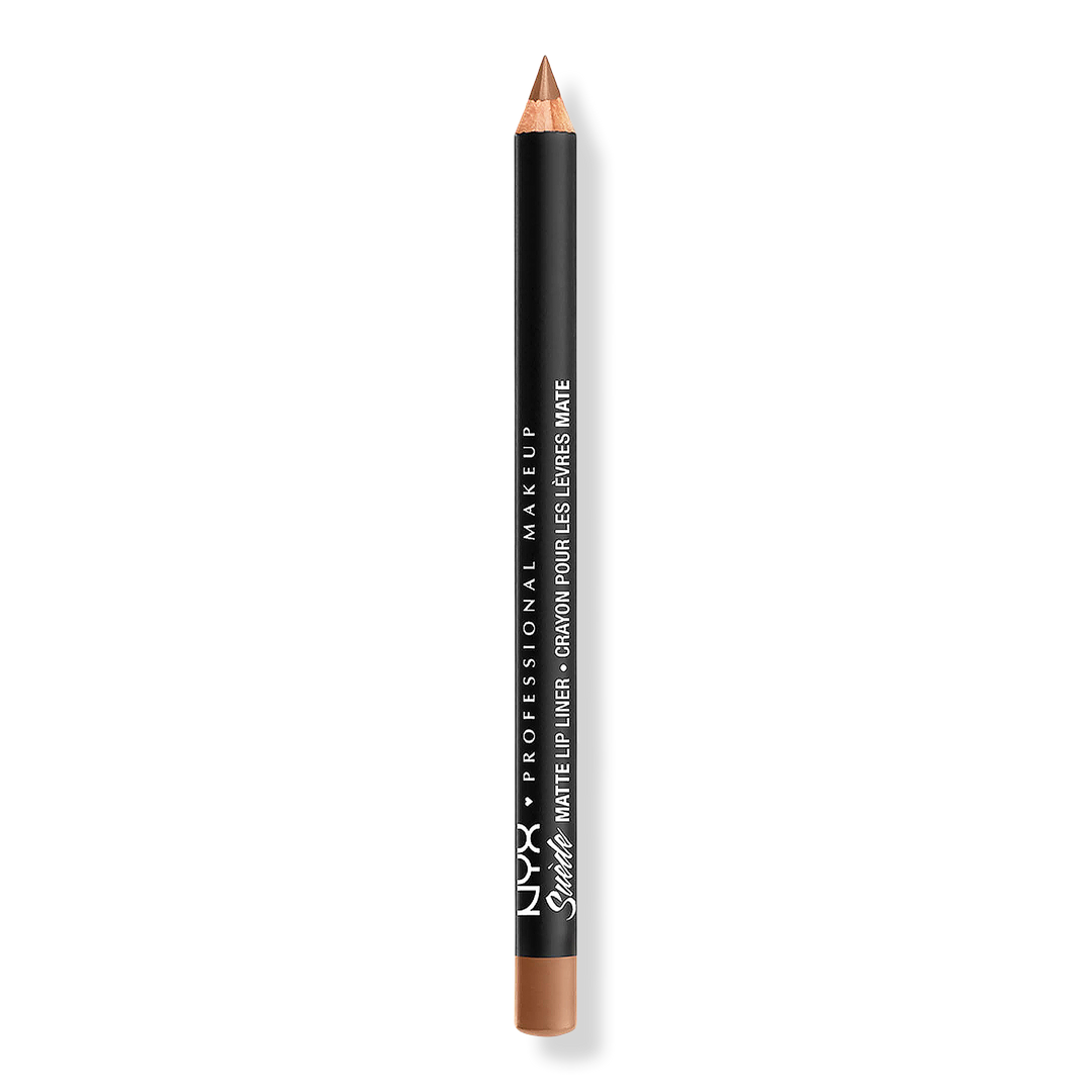 NYX Professional Makeup Suede Matte Velvet Vegan Lip Liner, Sandstorm, 0.03 oz