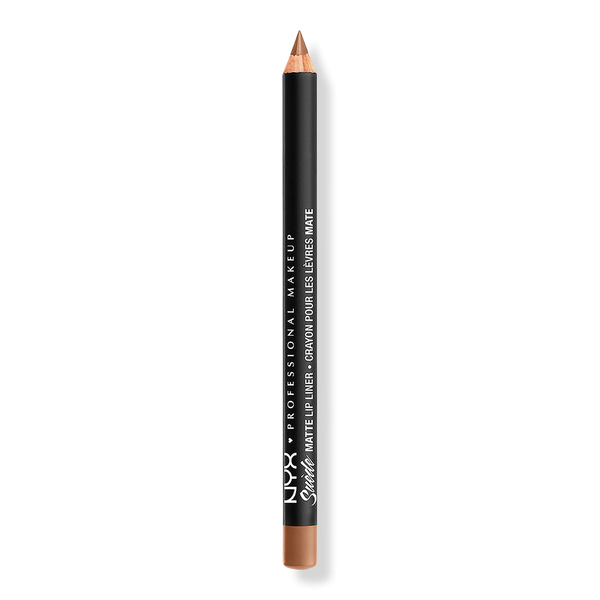 NYX Professional Makeup Suede Matte Velvet Vegan Lip Liner, Sandstorm, 0.03 oz