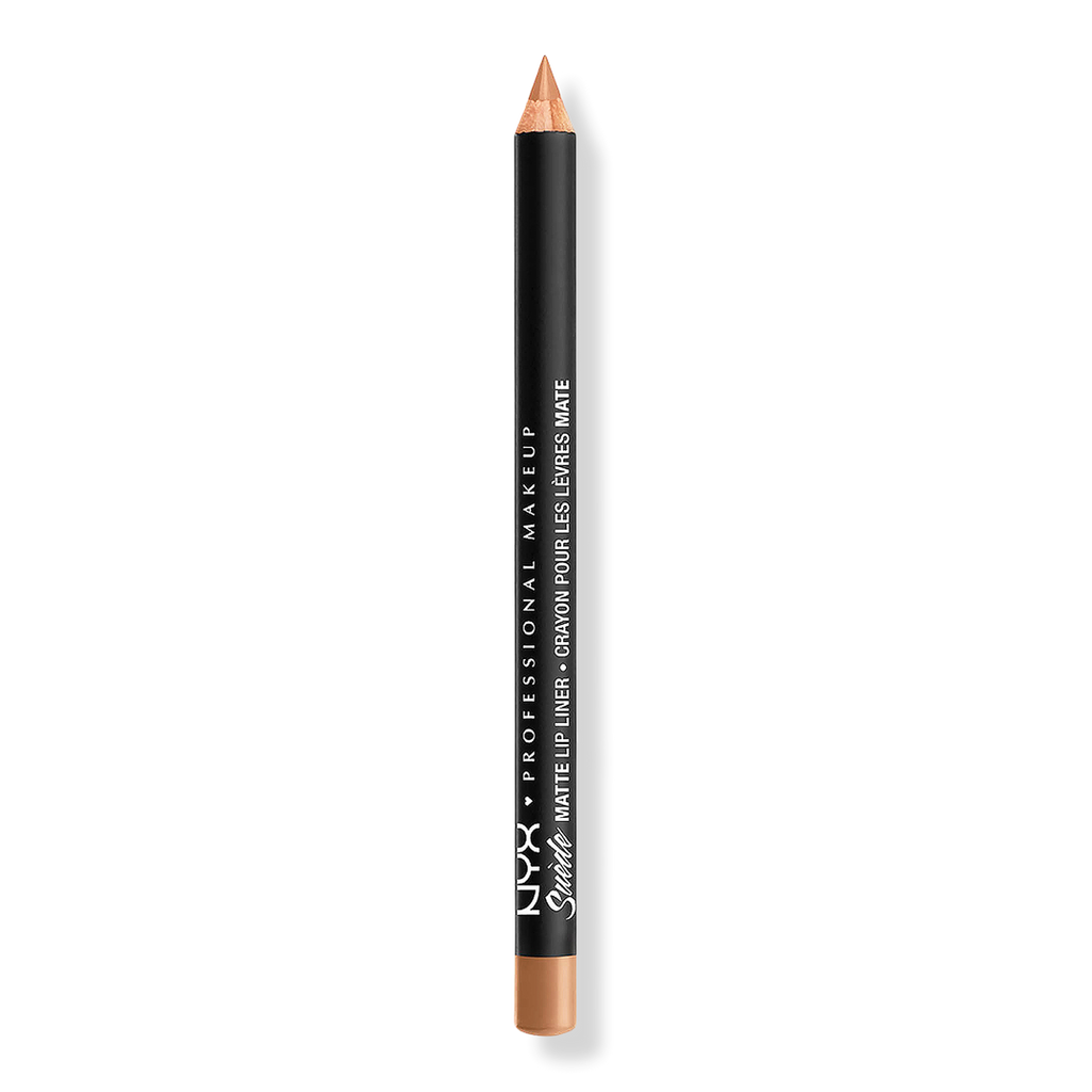 NYX Professional Makeup Suede Matte Velvet Vegan Lip Liner, London, 0.03 oz