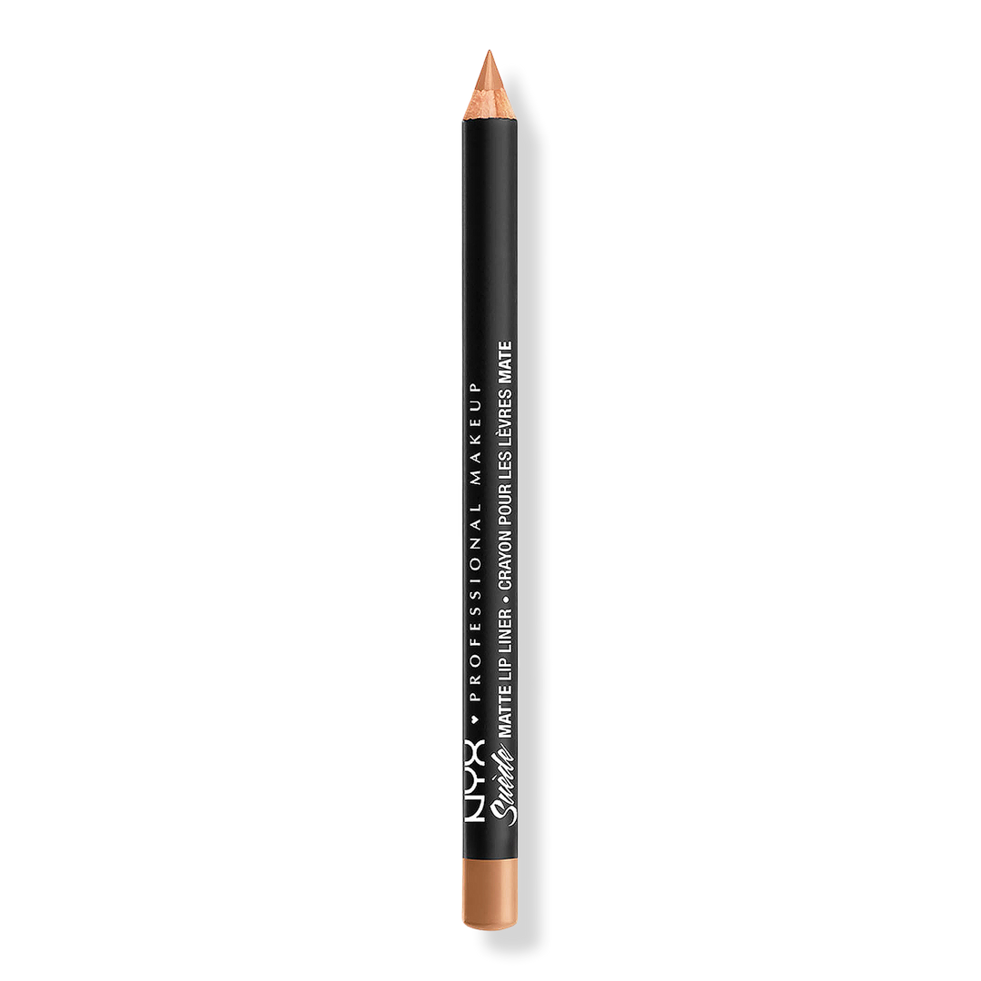 NYX Professional Makeup Suede Matte Velvet Vegan Lip Liner, London, 0.03 oz