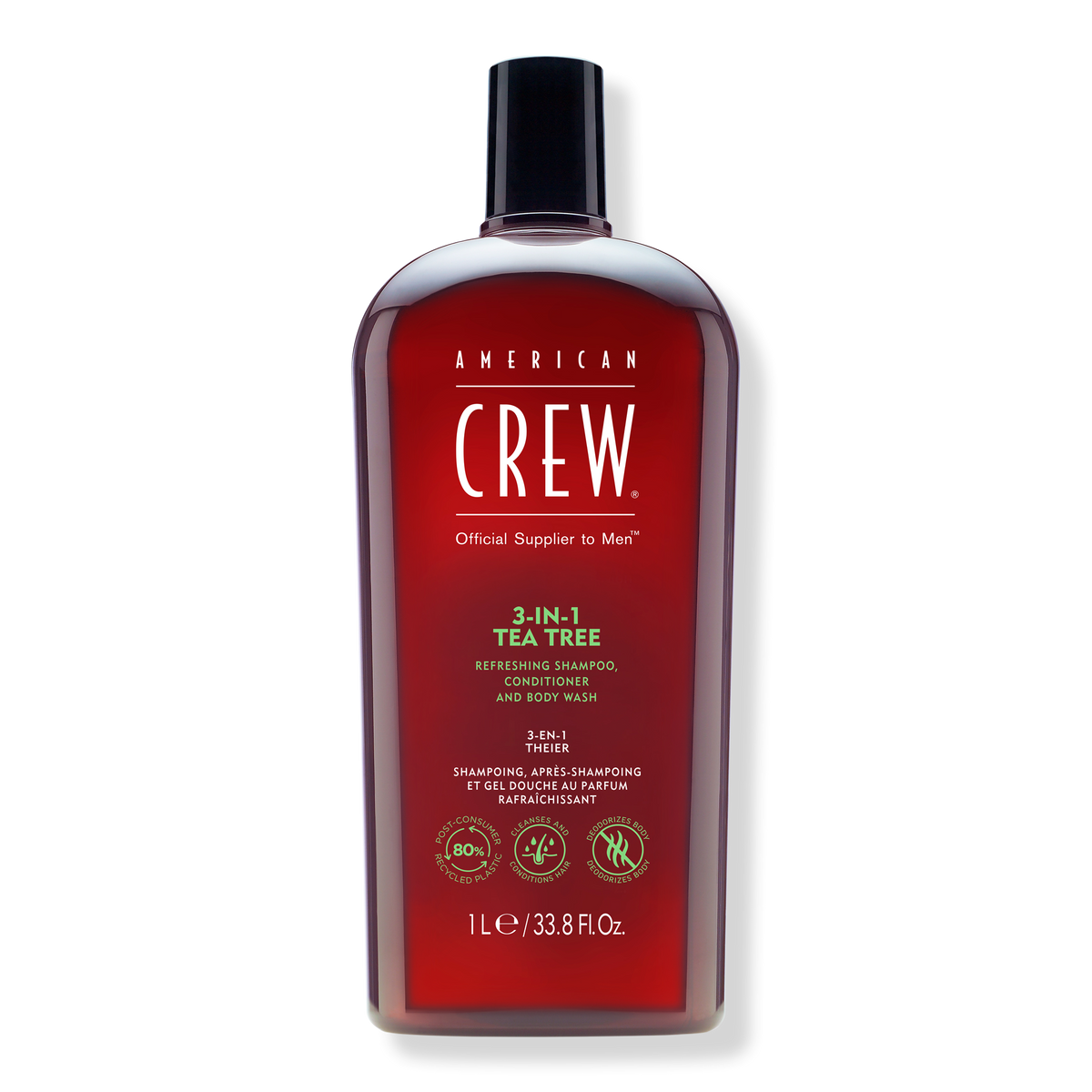 3-in-1 Tea Tree Shampoo, Conditioner and Body Wash