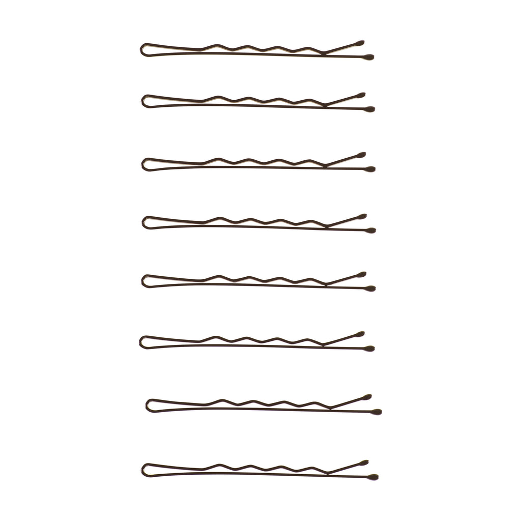 Goody Small Bobby Pins, Hair Pins, Secure Hold for All Ages, Black, 45 Ct