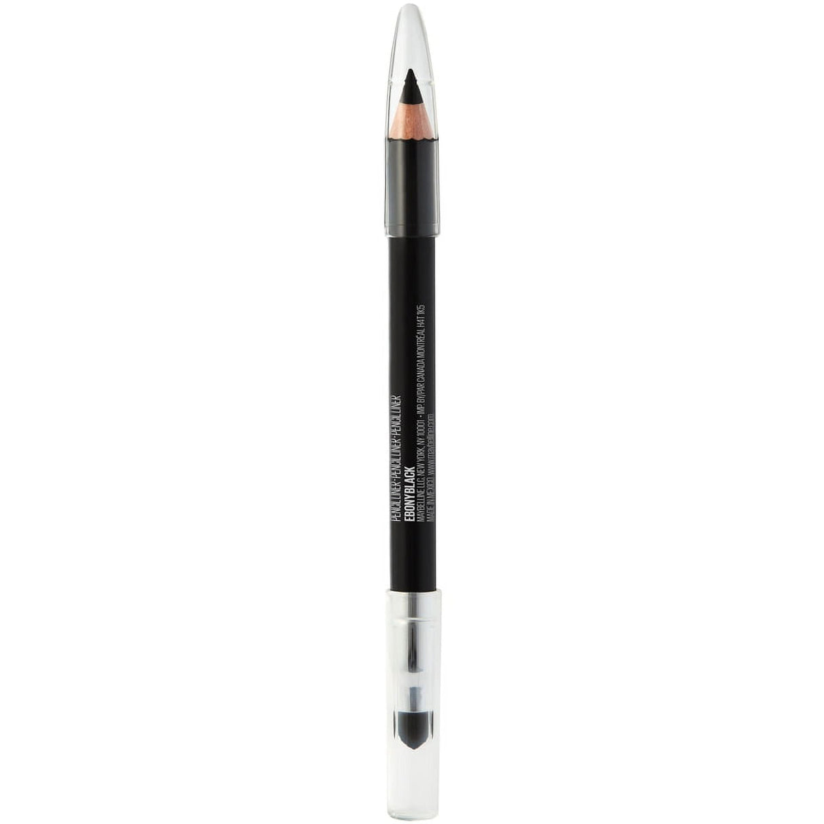 Maybelline Line Express Sharpenable Wood Pencil Eyeliner, Ebony Black