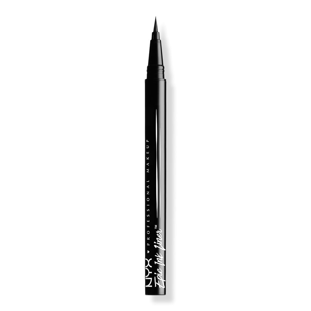 NYX Professional Makeup Epic Ink Vegan Waterproof Liquid Eyeliner, Black, 0.03 oz