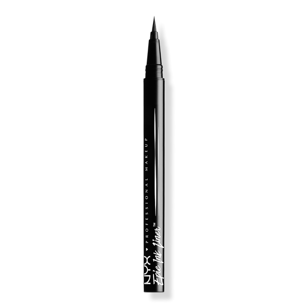 NYX Professional Makeup Epic Ink Vegan Waterproof Liquid Eyeliner, Black, 0.03 oz