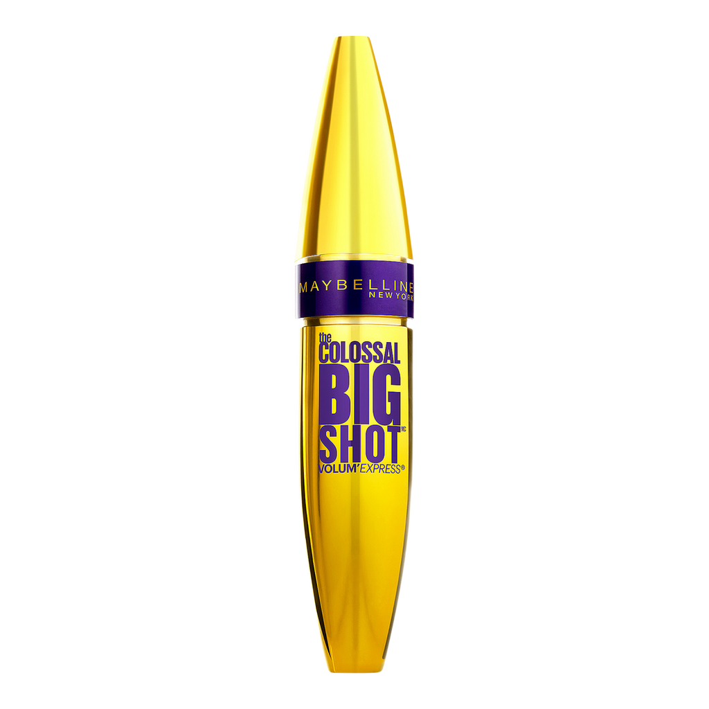 Maybelline Volum' Express The Colossal Big Shot Mascara, Blackest Black, 0.33 oz