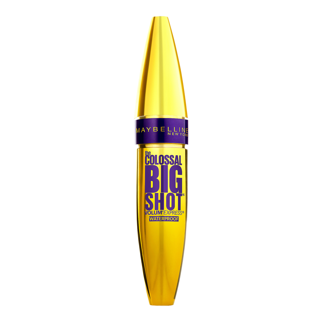 Maybelline Volum' Express The Colossal Big Shot Waterproof Mascara, Very Black, 0.32 oz