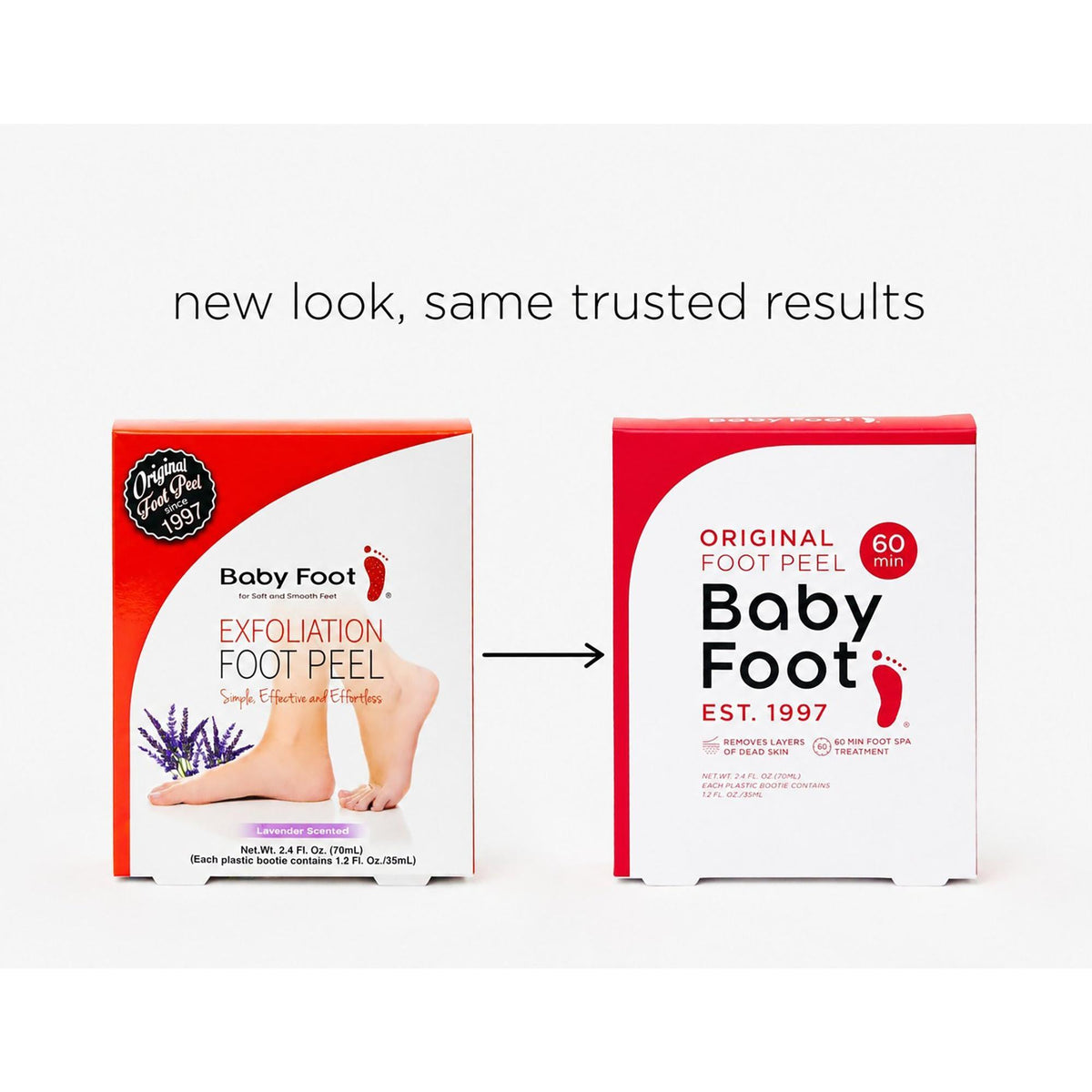 Original Exfoliation Lavender Scented Foot Peel