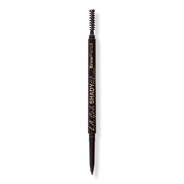 L.A. Girl Shady Slim Brow Pencil, Blackest Brown, 0.003 oz