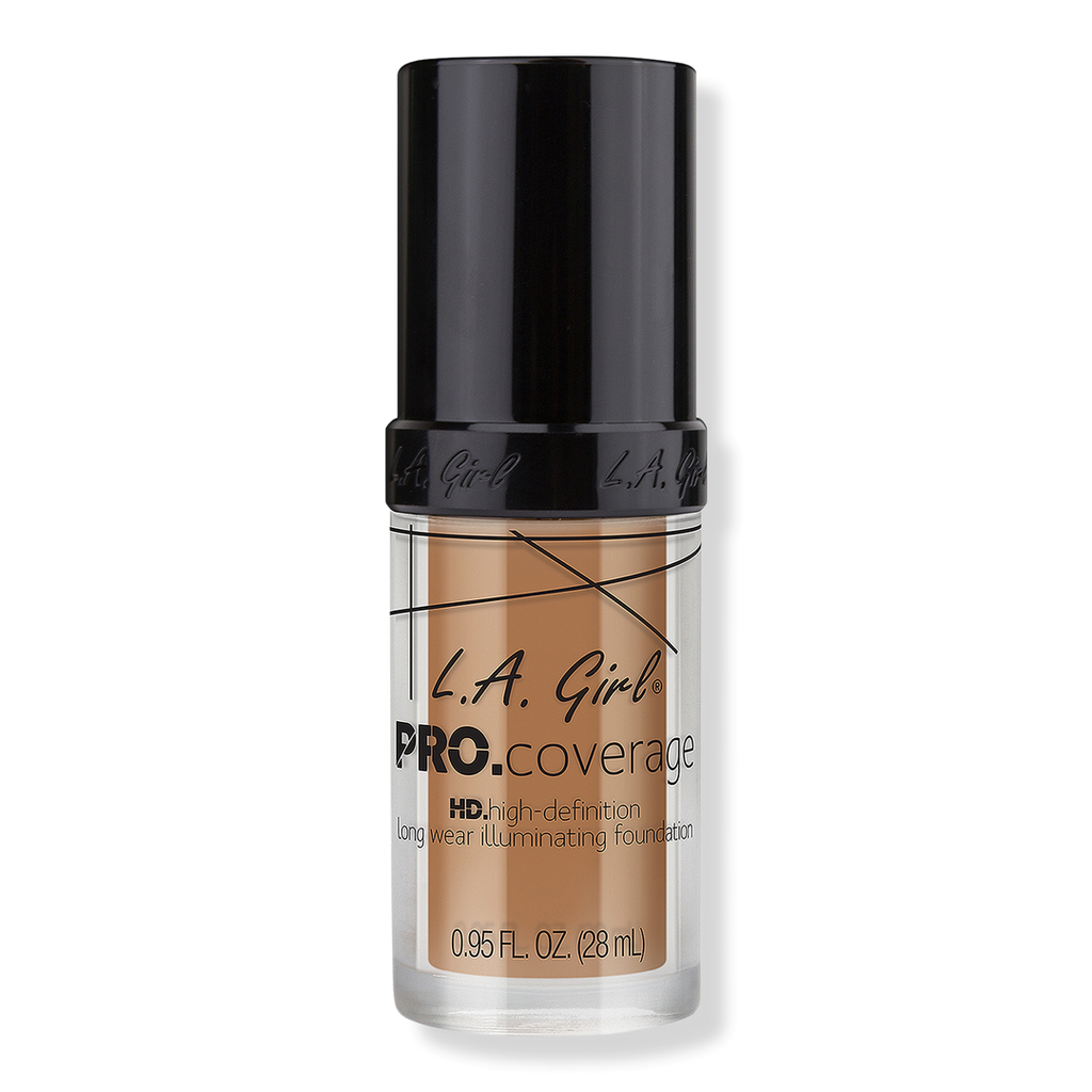L.A. Girl Pro Coverage Liquid Foundation, Beige, 0.95 oz