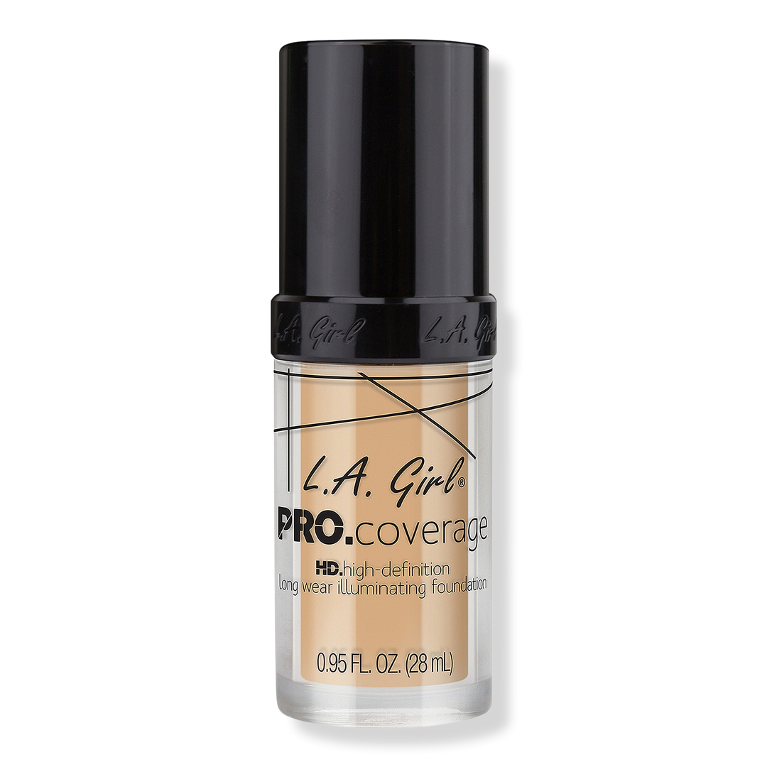L.A. Girl Pro Coverage Liquid Foundation, Fair, 0.95 oz