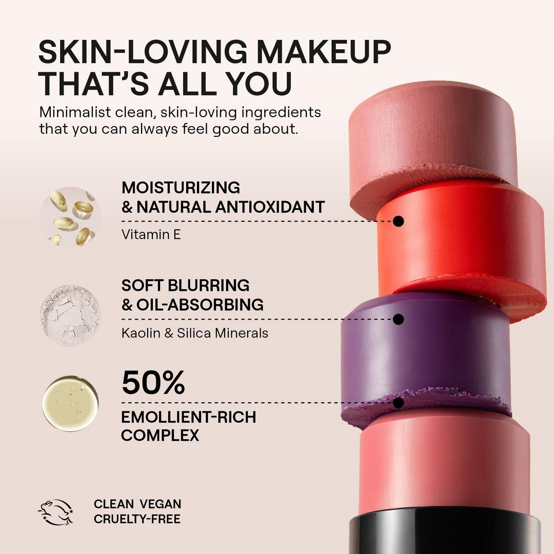 NUDESTIX NUDIES MATTE All Over Face Blush Color, Salty Siren, 0.25 oz