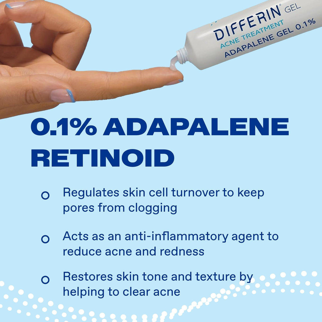 Adapalene 0.1% Acne Treatment Gel