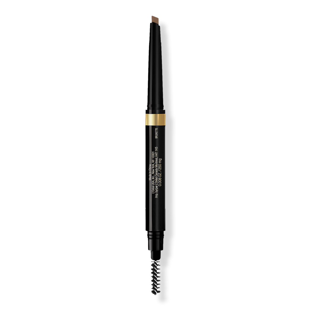 L'Oréal Brow Stylist Shape and Fill Pencil, Brunette, 0.008 oz