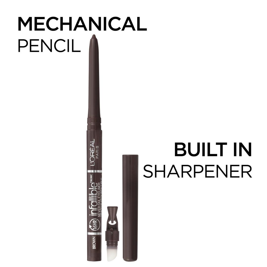L'Oréal Infallible Never Fail Eyeliner, Black Noir, 0.008 oz