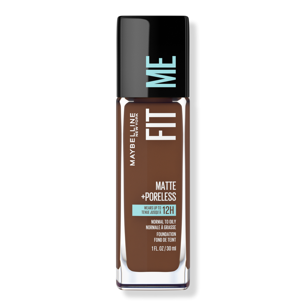 Maybelline Fit Me Matte + Poreless Liquid Foundation, Java 375, 1 oz