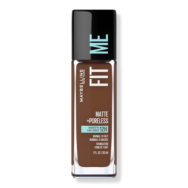 Maybelline Fit Me Matte + Poreless Liquid Foundation, Java 375, 1 oz