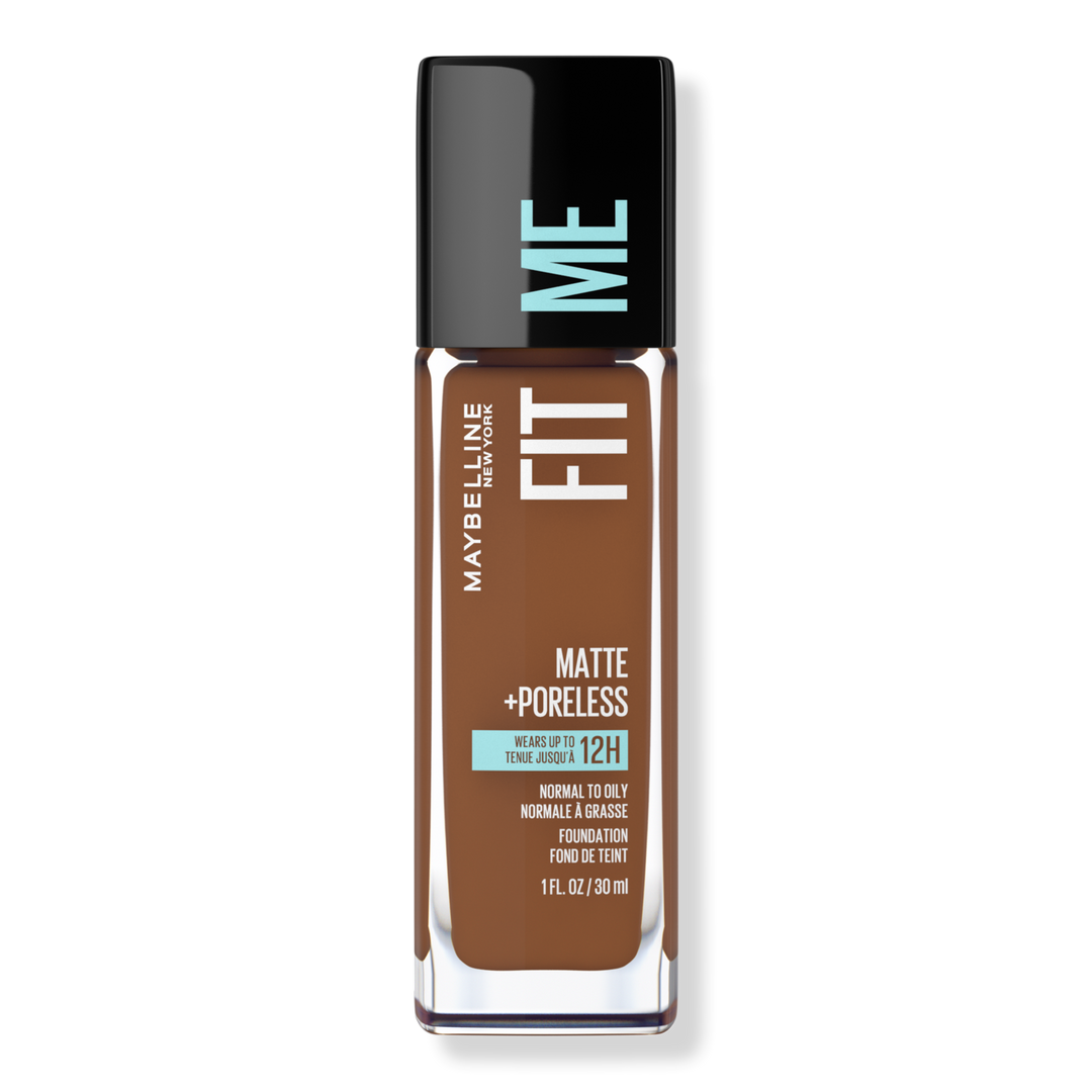 Maybelline Fit Me Matte + Poreless Liquid Foundation, Deep Golden 368, 1 oz
