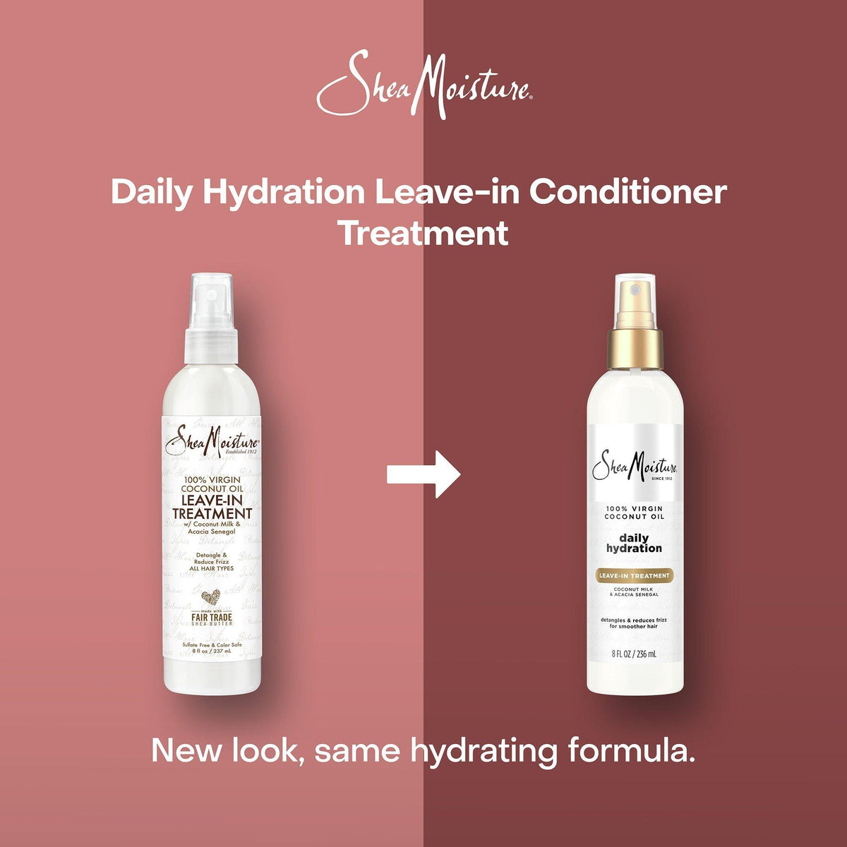 100% Virgin Coconut Oil Daily Hydration Leave-In Treatment
