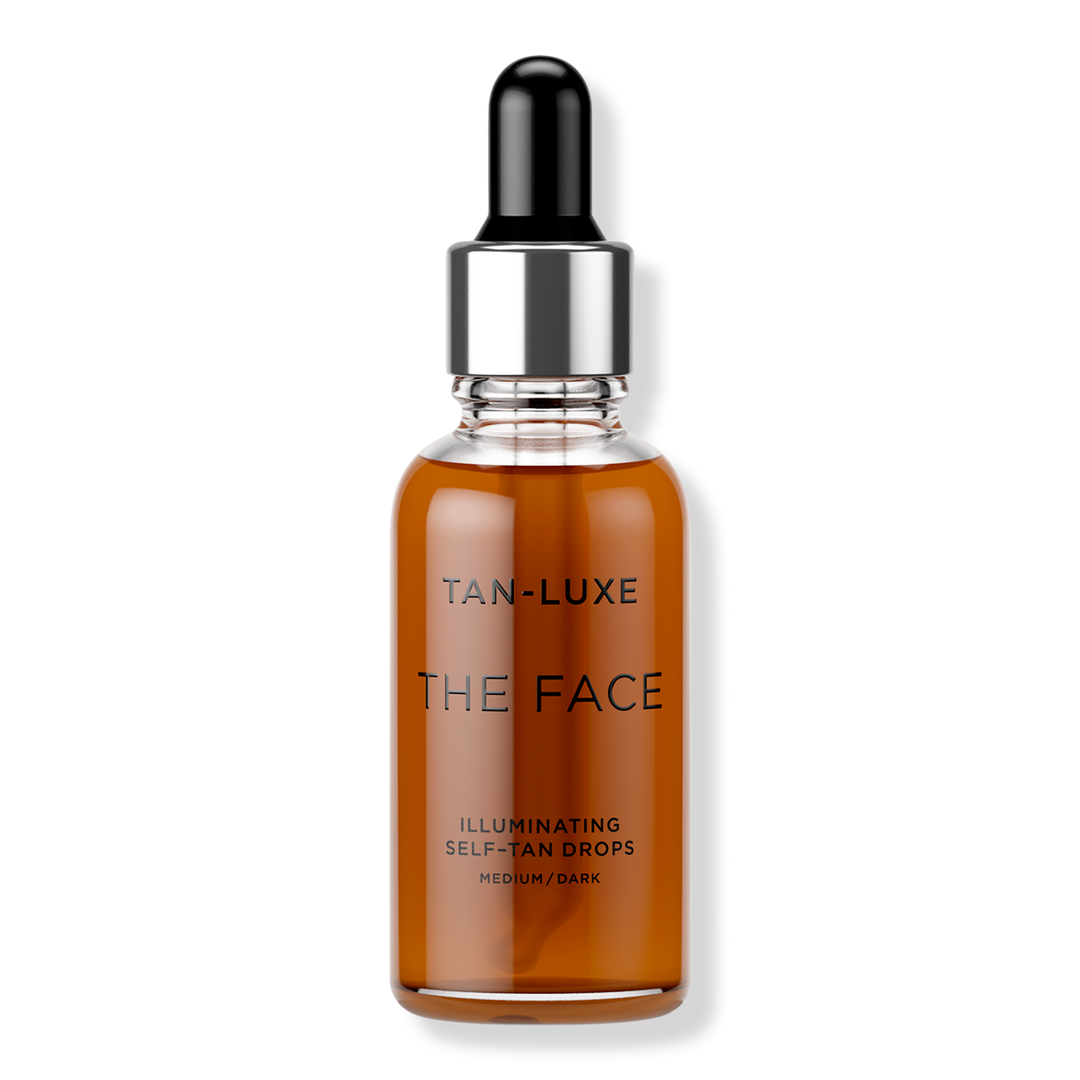 TAN-LUXE The Face Illuminating Self-Tan Drops, Medium/Dark, 1 oz