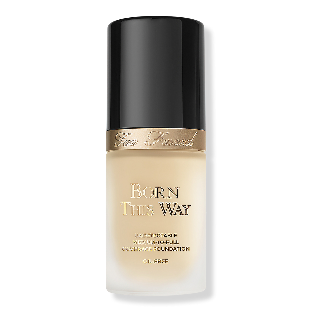 Too Faced Born This Way Undetectable Medium-to-Full Coverage Foundation, Almond, 1 oz