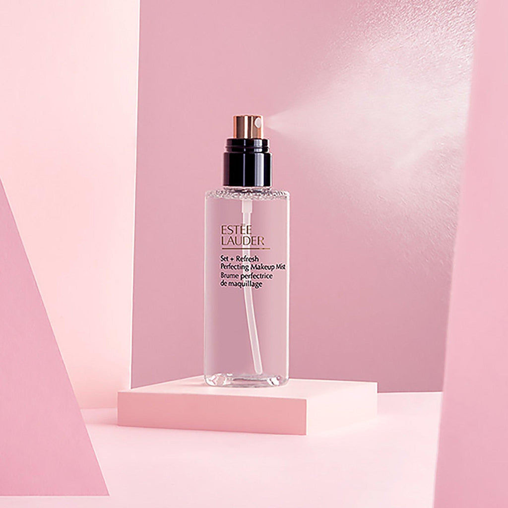 Set + Refresh Perfecting Makeup Mist Setting Spray with Electrolytes & Caffeine
