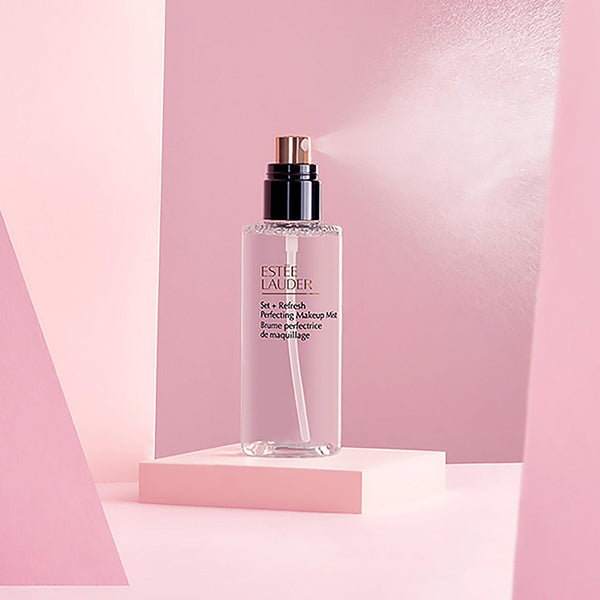 Set + Refresh Perfecting Makeup Mist Setting Spray with Electrolytes & Caffeine