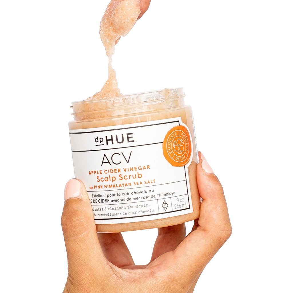 Apple Cider Vinegar Scalp Scrub With Pink Himalayan Sea Salt