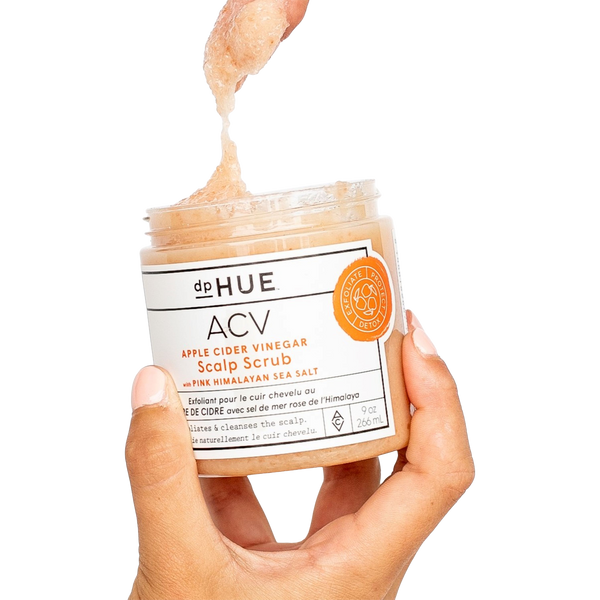 Apple Cider Vinegar Scalp Scrub With Pink Himalayan Sea Salt