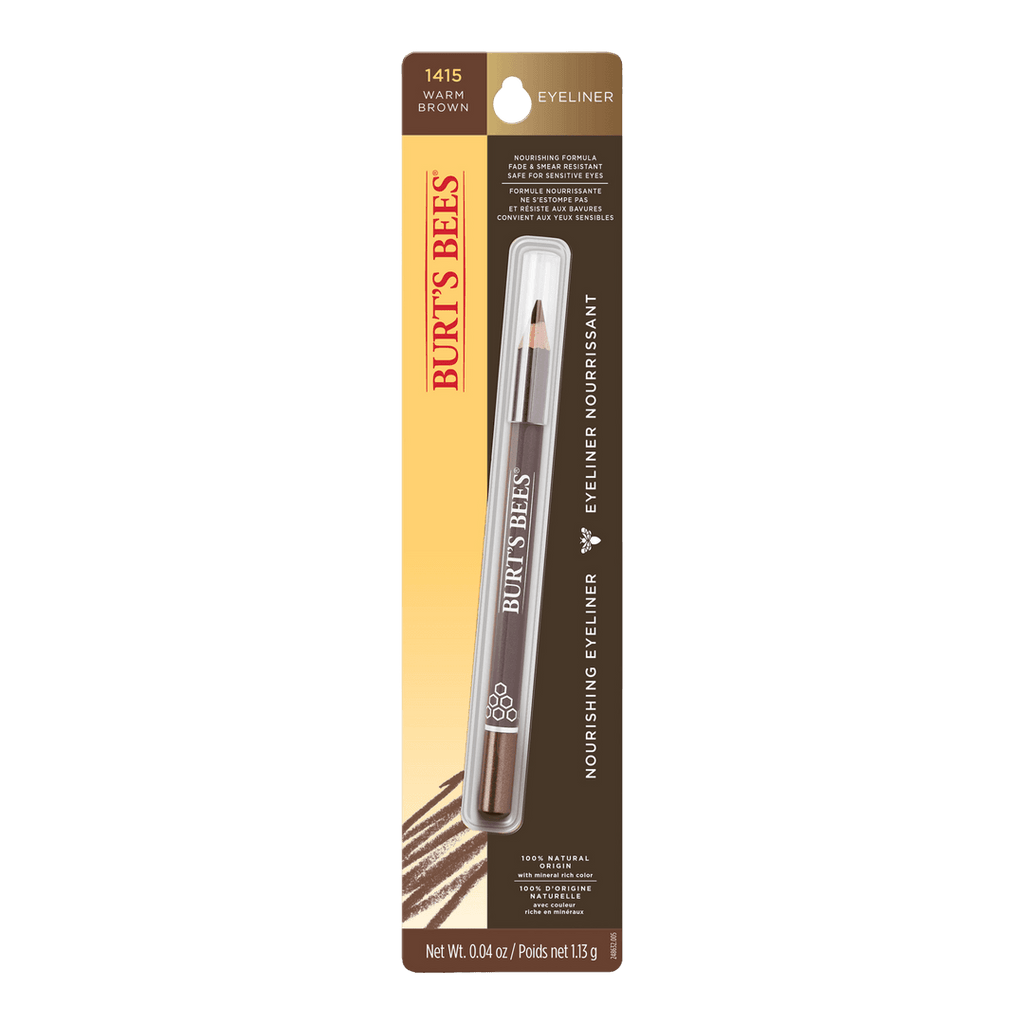 Burt's Bees Nourishing Eyeliner, Warm Brown, 0.04 oz - OTC Shoppe Express